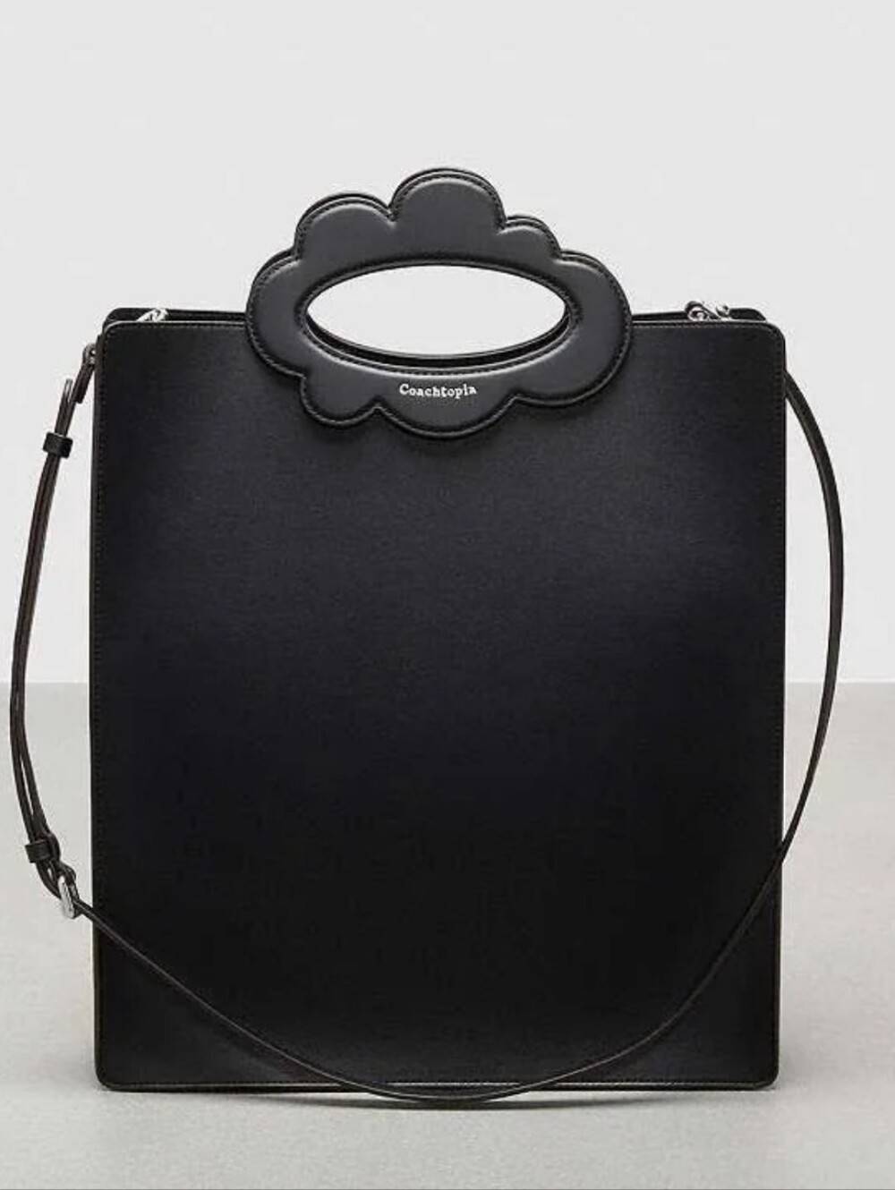 New Cloud Handle Tote in Coachtopia Leather - Picture 15 of 17